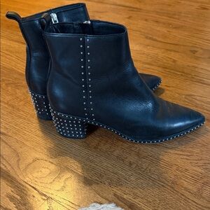 Dolce Vita - Studded Black Ankle Boots - Size8.5